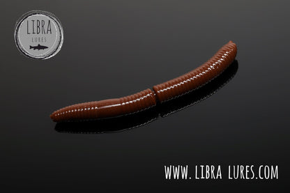 LIBRA LURES FATTY D´WORM 65mm Aroma Käse / Knoblauch / Krill - SP-Fishing