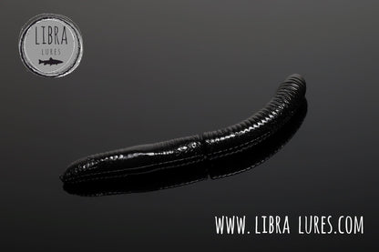 LIBRA LURES FATTY D´WORM 65mm Aroma Käse / Knoblauch / Krill - SP-Fishing