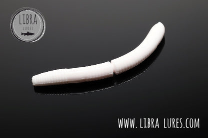 LIBRA LURES FATTY D´WORM 65mm Aroma Käse / Knoblauch / Krill - SP-Fishing