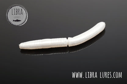 LIBRA LURES FATTY D´WORM 65mm Aroma Käse / Knoblauch / Krill - SP-Fishing