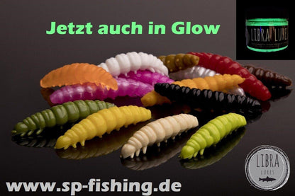 LIBRA LURES LARVA 35mm Aroma Käse / Knoblauch - SP-Fishing