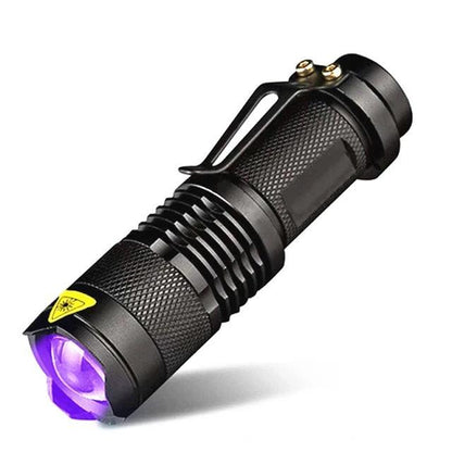 Aluminium LED UV Schwarzlicht Leuchte - Outdoor Taschenlampe - SP-Fishing