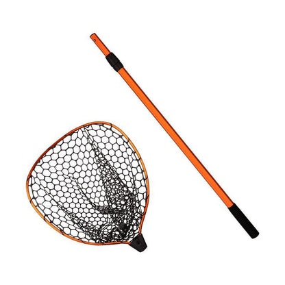 Forellenkescher SAFETY FIRST mit 40cm Netztiefe - SP-Fishing