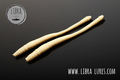 LIBRA LURES DYING WORM 70mm Aroma Käse - SP-Fishing