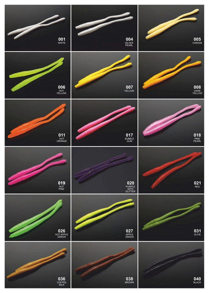 LIBRA LURES DYING WORM 70mm Aroma Käse - SP-Fishing