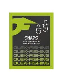 OLEK-Fishing Snap DL Karabiner Extra in Matt Schwarz - SP-Fishing
