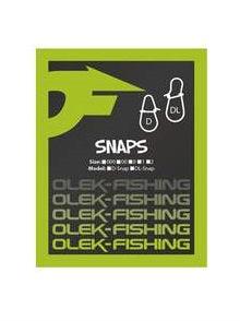 OLEK-Fishing Snap DL Karabiner Extra in Matt Schwarz - SP-Fishing