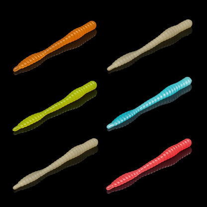 Soorex Pro Worm 80mm Aroma Käse / Knoblauch - SP-Fishing