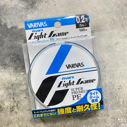 Varivas AVANI Light Game Super Premium PE 100m - SP-Fishing